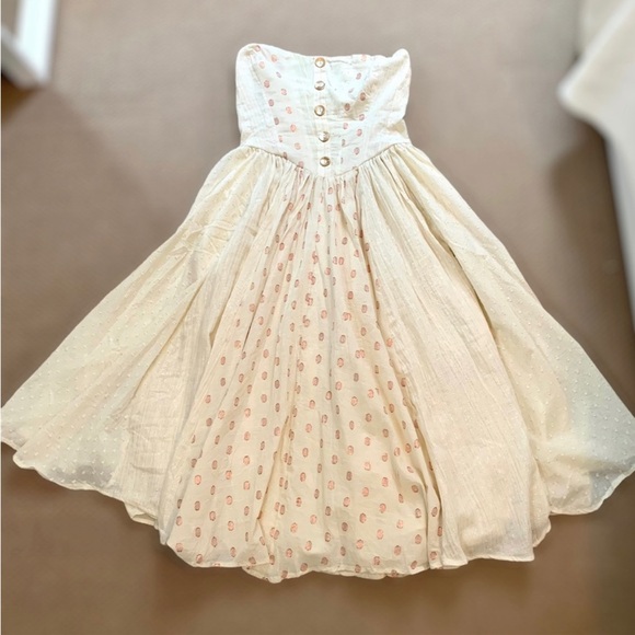 Free People Amanda Strapless Dress - Picture 4 of 5